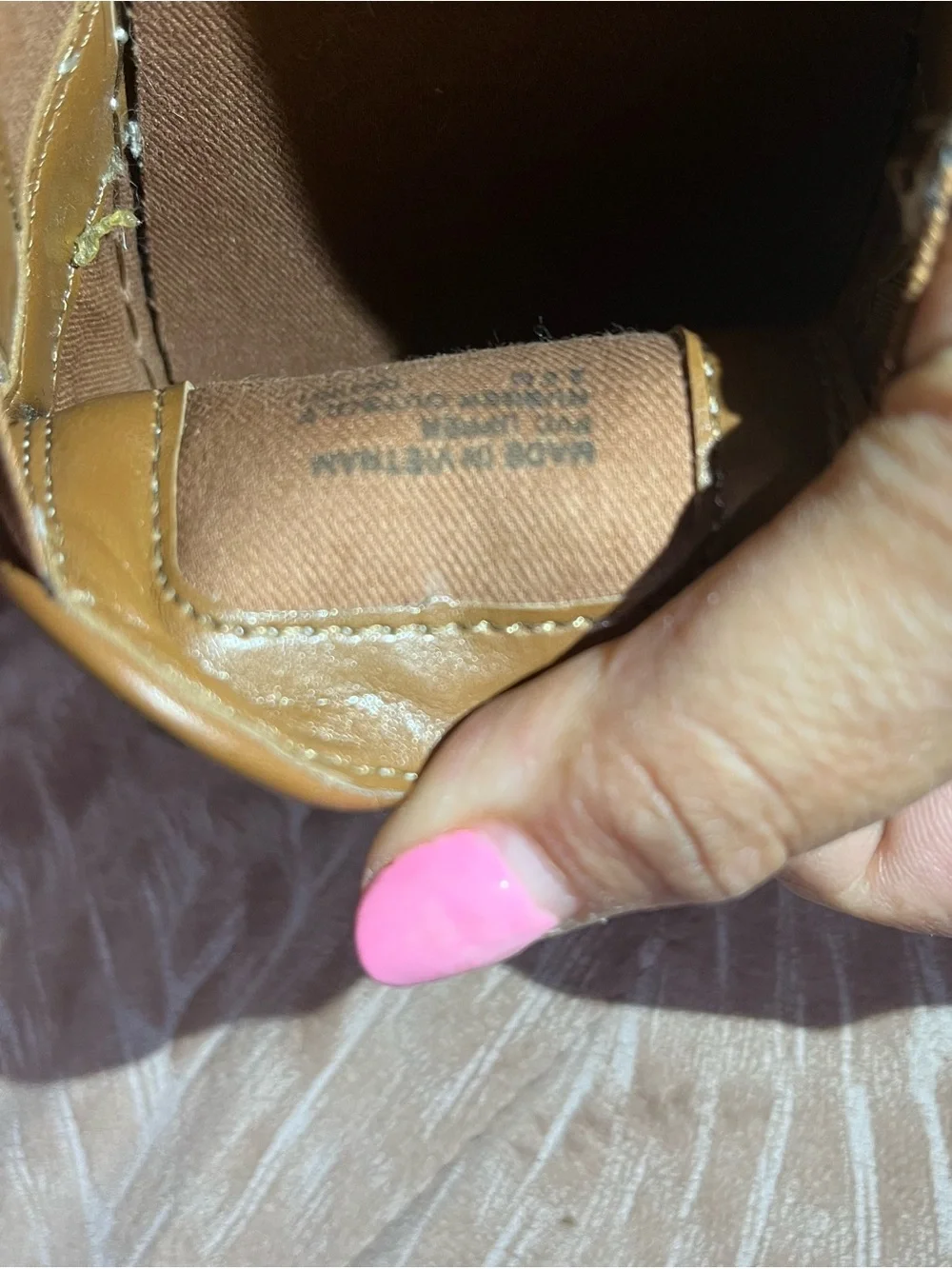 Michael Kors Beige Logo-Print Slip-On Sneakers with White Sole